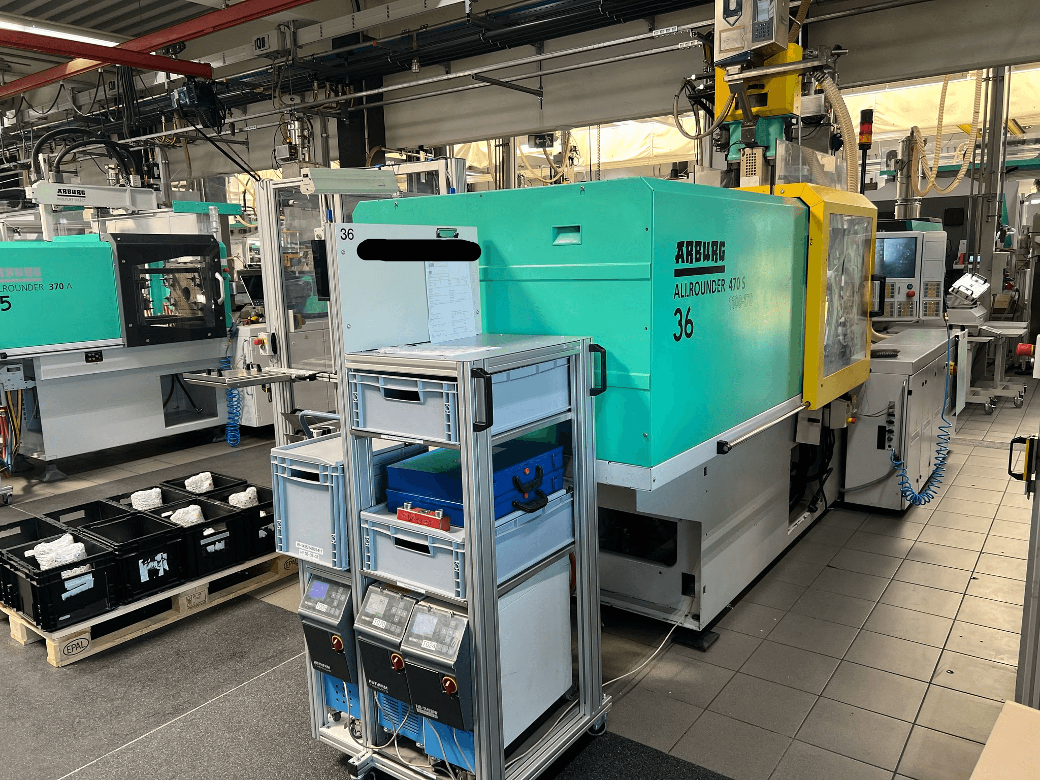 Arburg 470S 1100-170/70 (170/70) Spritzgießmaschine – 2K / Zwei-Komponenten 